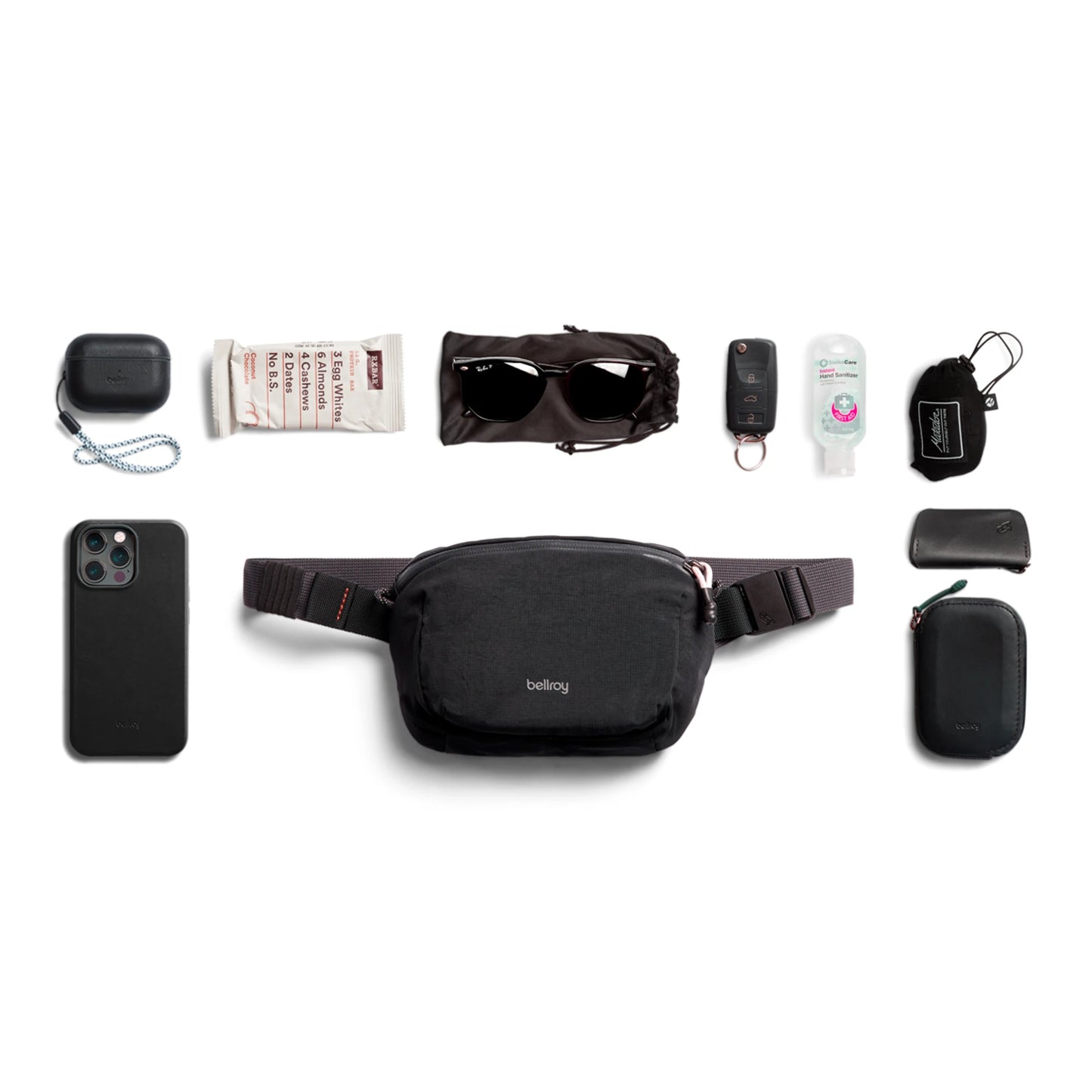 Bellroy Lite Belt Bag 1.8L, Black