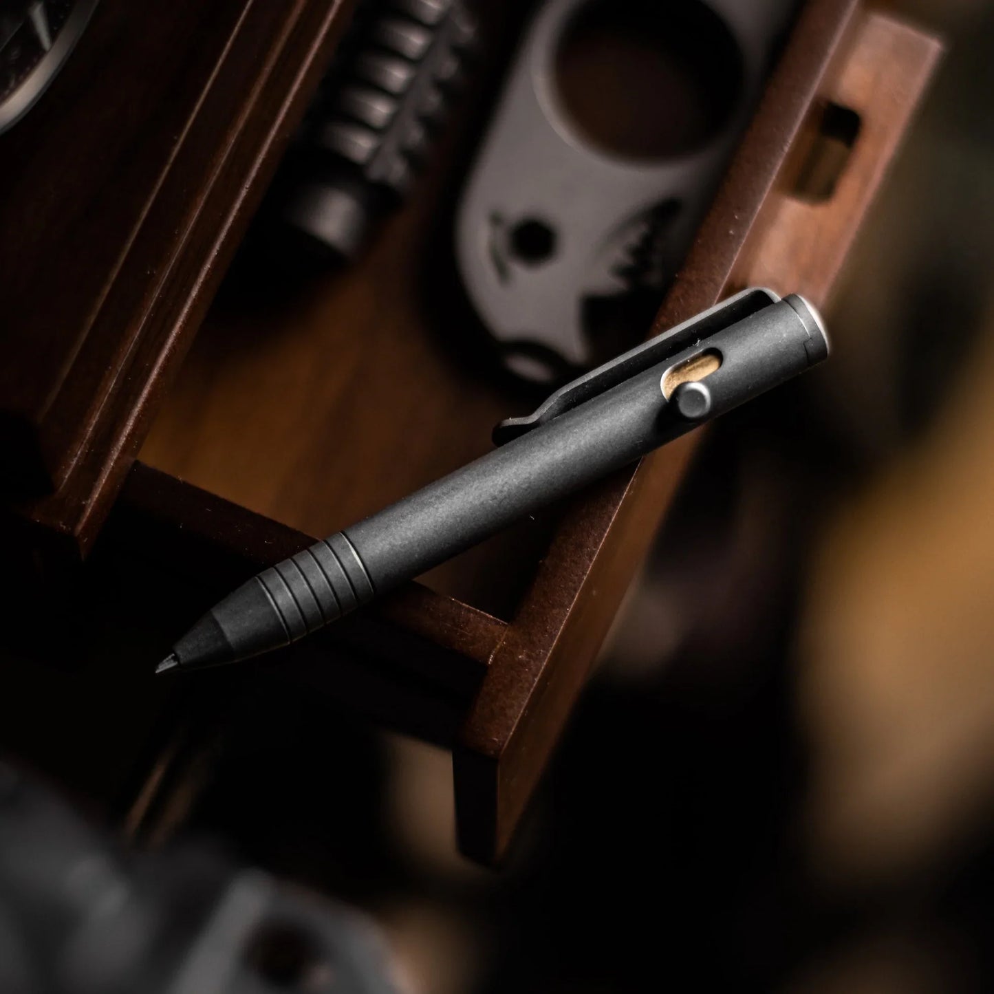 Big i Design Mini Bolt Action Pen, Zirconium