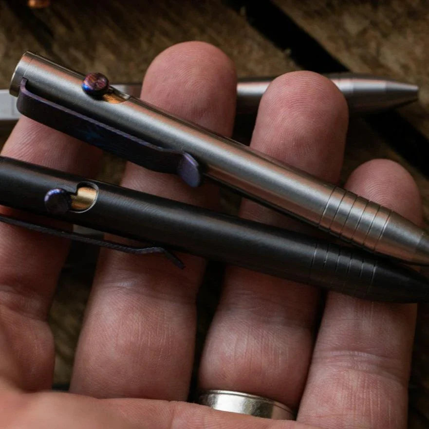 Big i Design Mini Bolt Action Pen, Zirconium