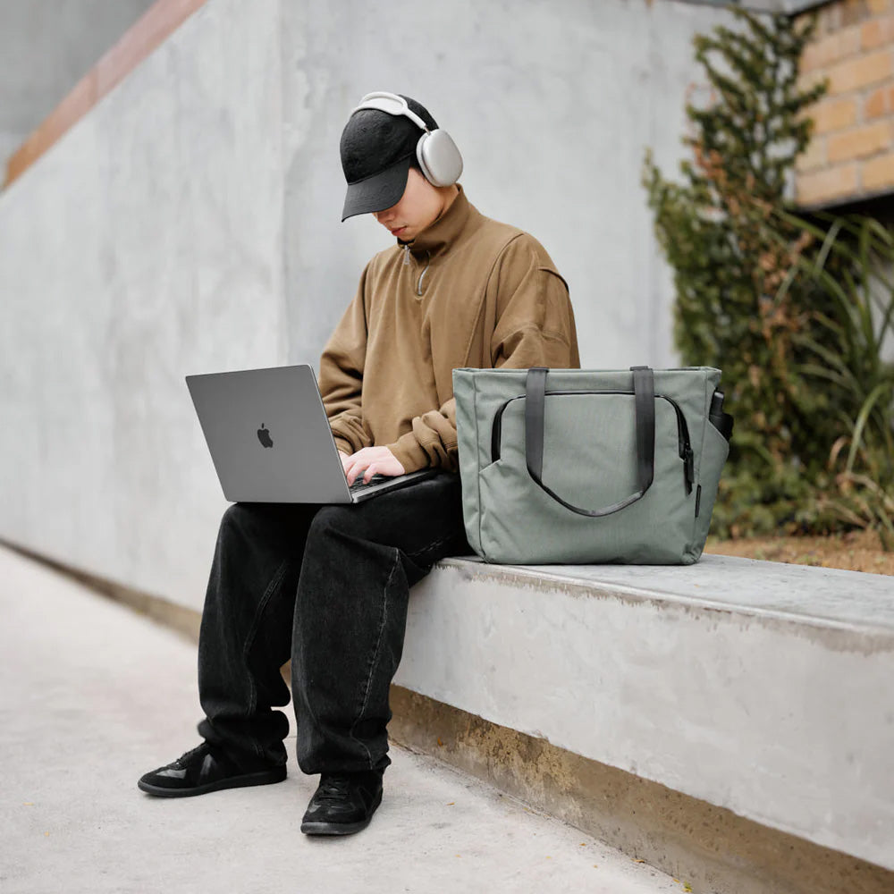 ALPAKA Bravo Tote Axoflux 600D, Sage Grey