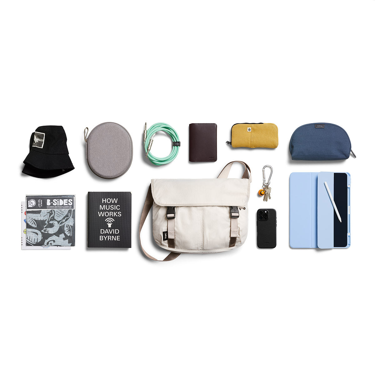 Bellroy Cinch Messenger Bag 12L, Oat