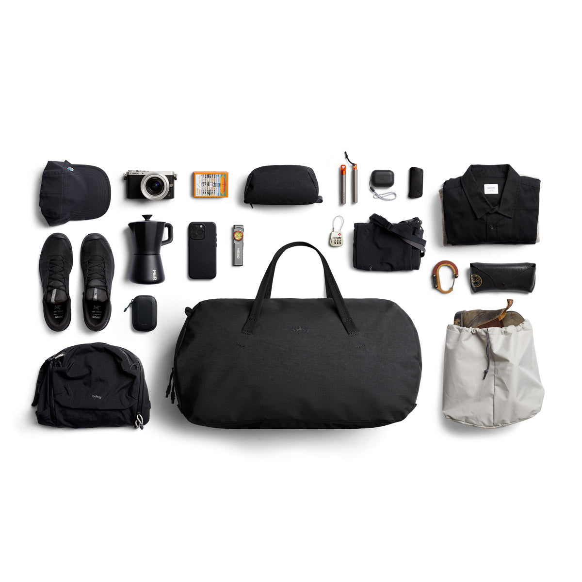Bellroy Venture Duffel 55L, Black