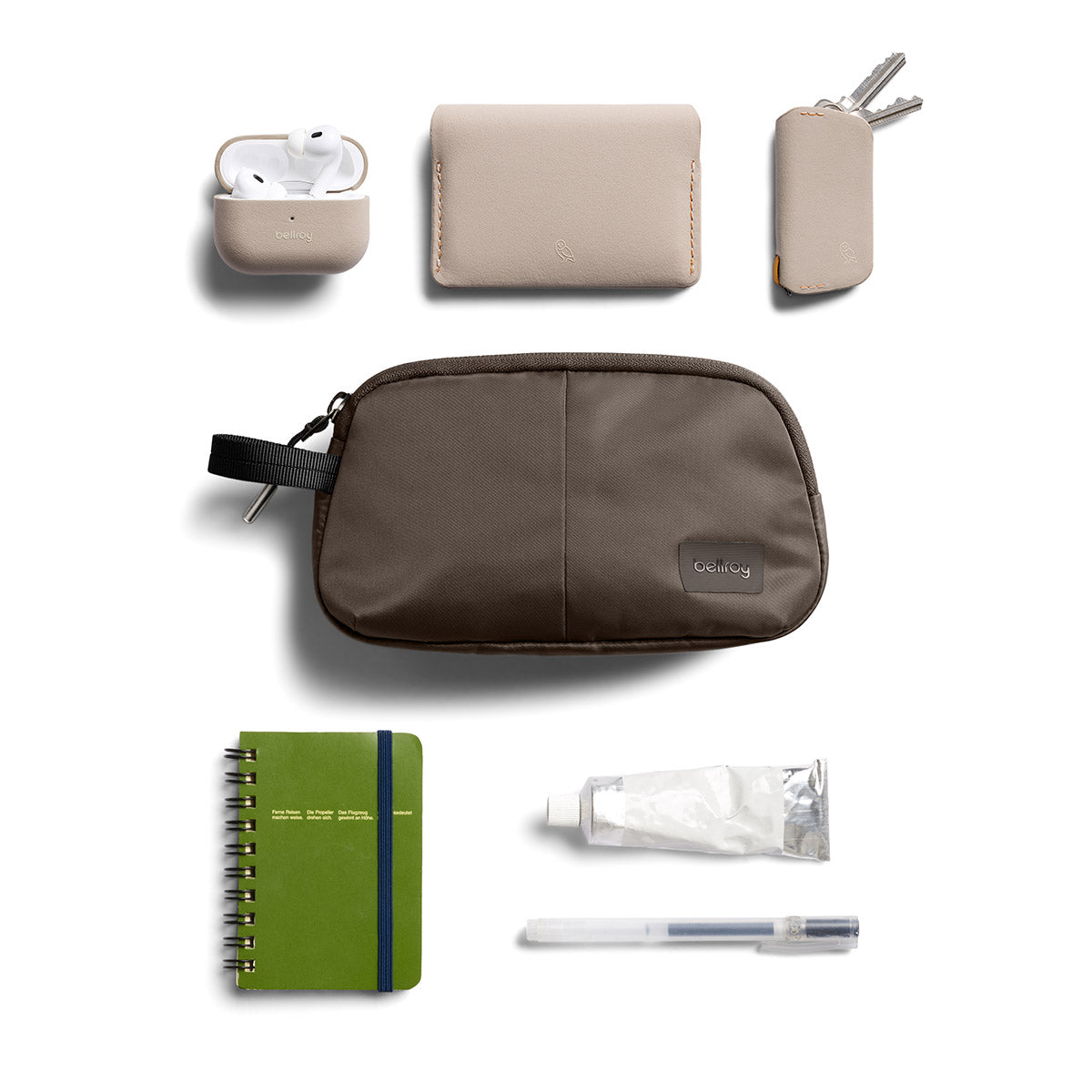 Bellroy Laneway Daily Pouch, River Rock