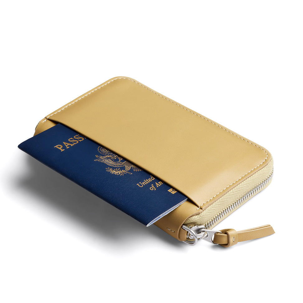 Bellroy Folio Wallet, Mustard