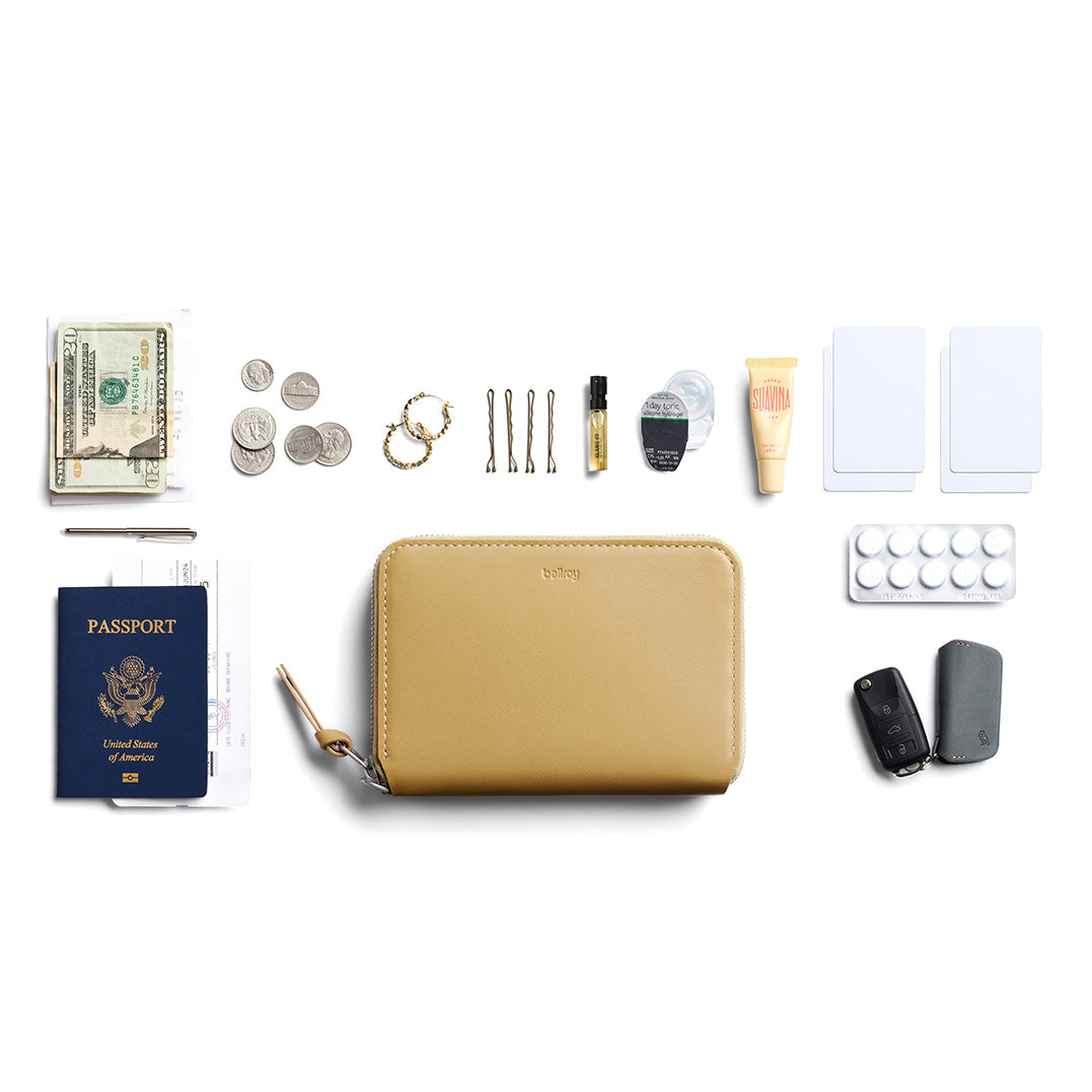 Bellroy Folio Wallet, Mustard