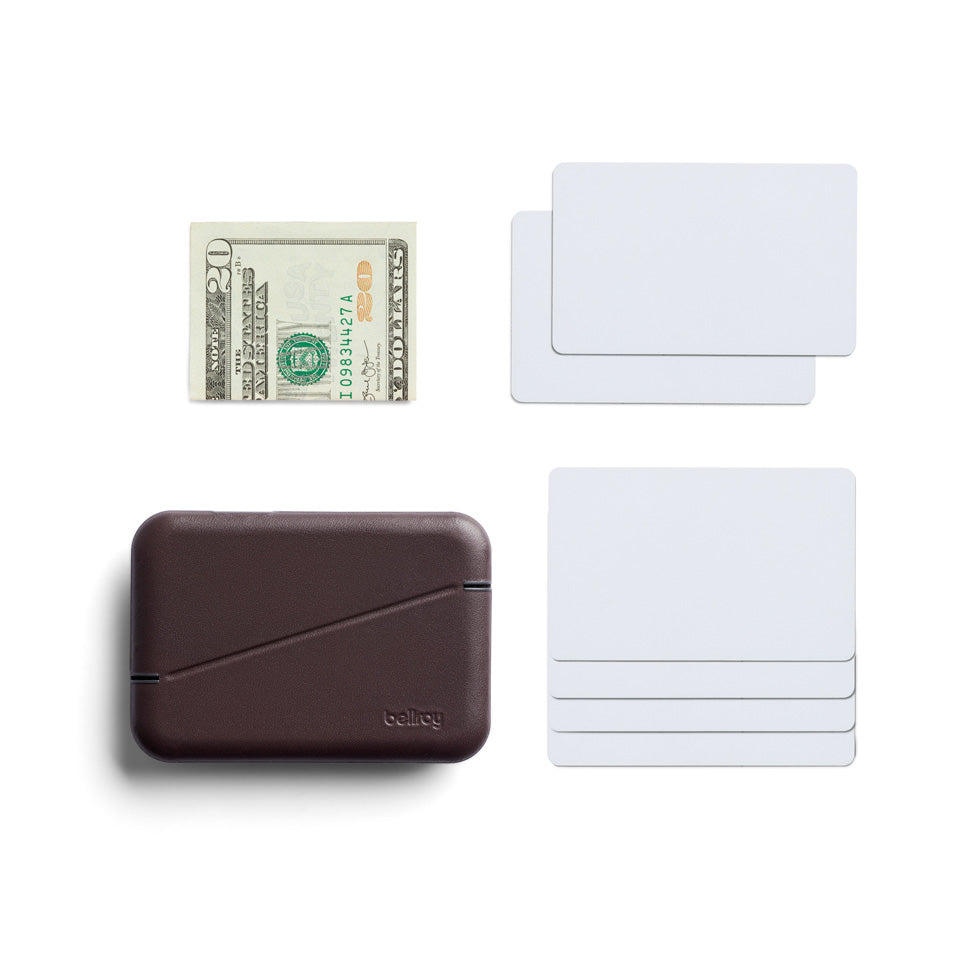Bellroy Flip Case (2nd EDITION), Deep Plum