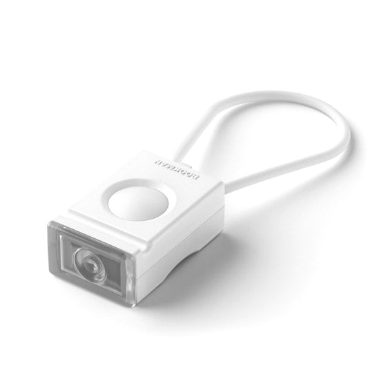 Bookman Urban Visibility Reflective Block Light Front, White