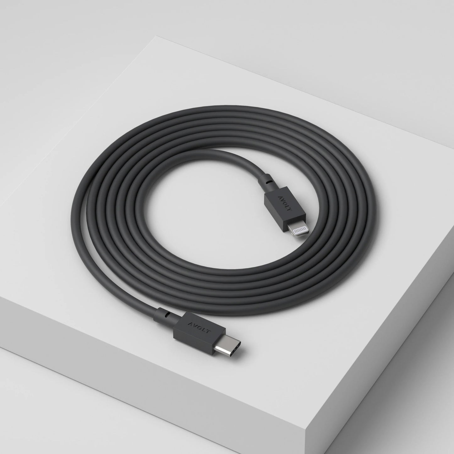 Avolt Cable 1 Ladekabel (USB-C til Lightning), 2m