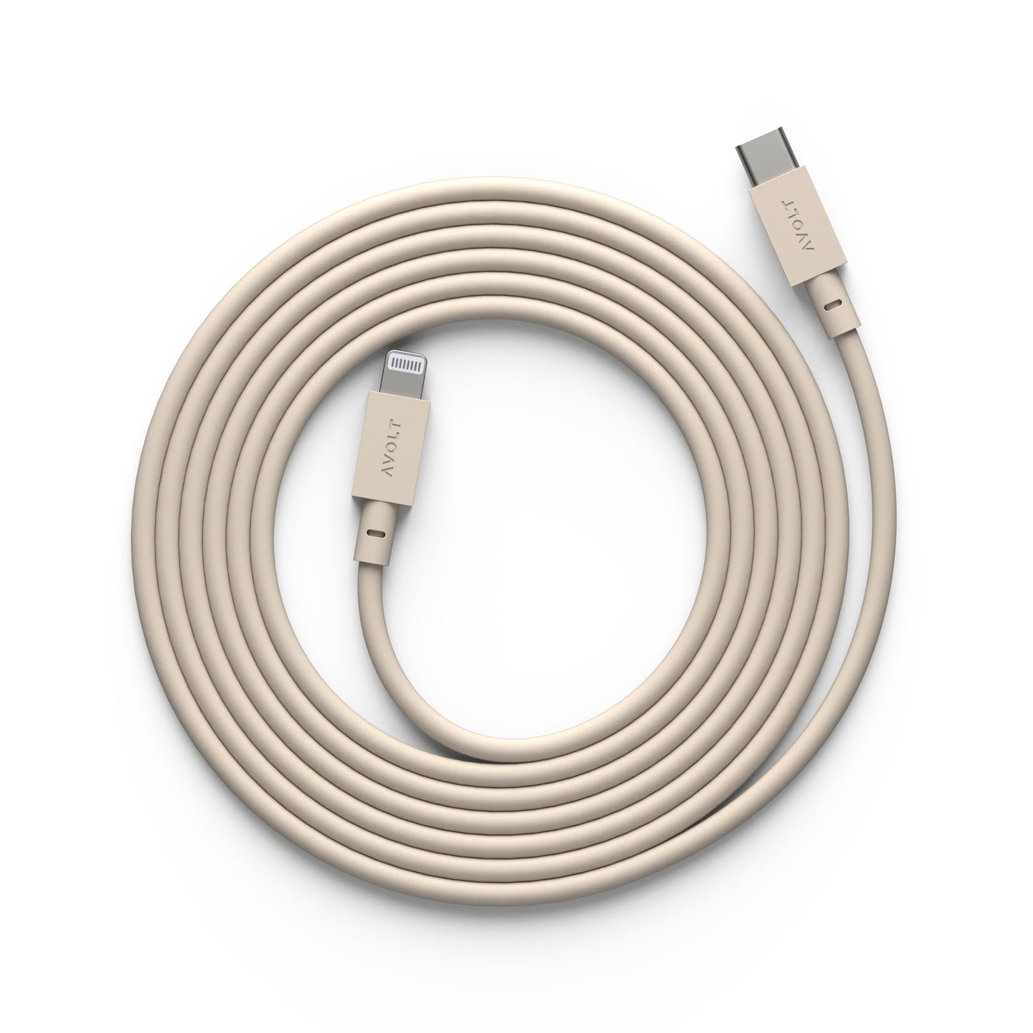 Avolt Cable 1 Ladekabel (USB-C til Lightning), 2m