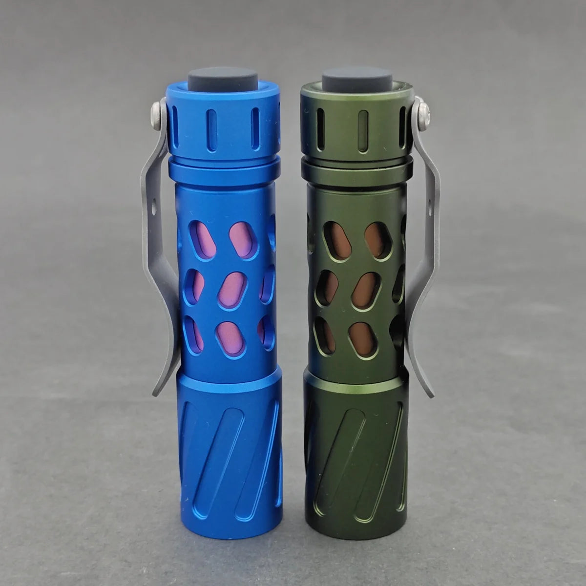 ReyLight x CDC Crusader, Blue aluminum