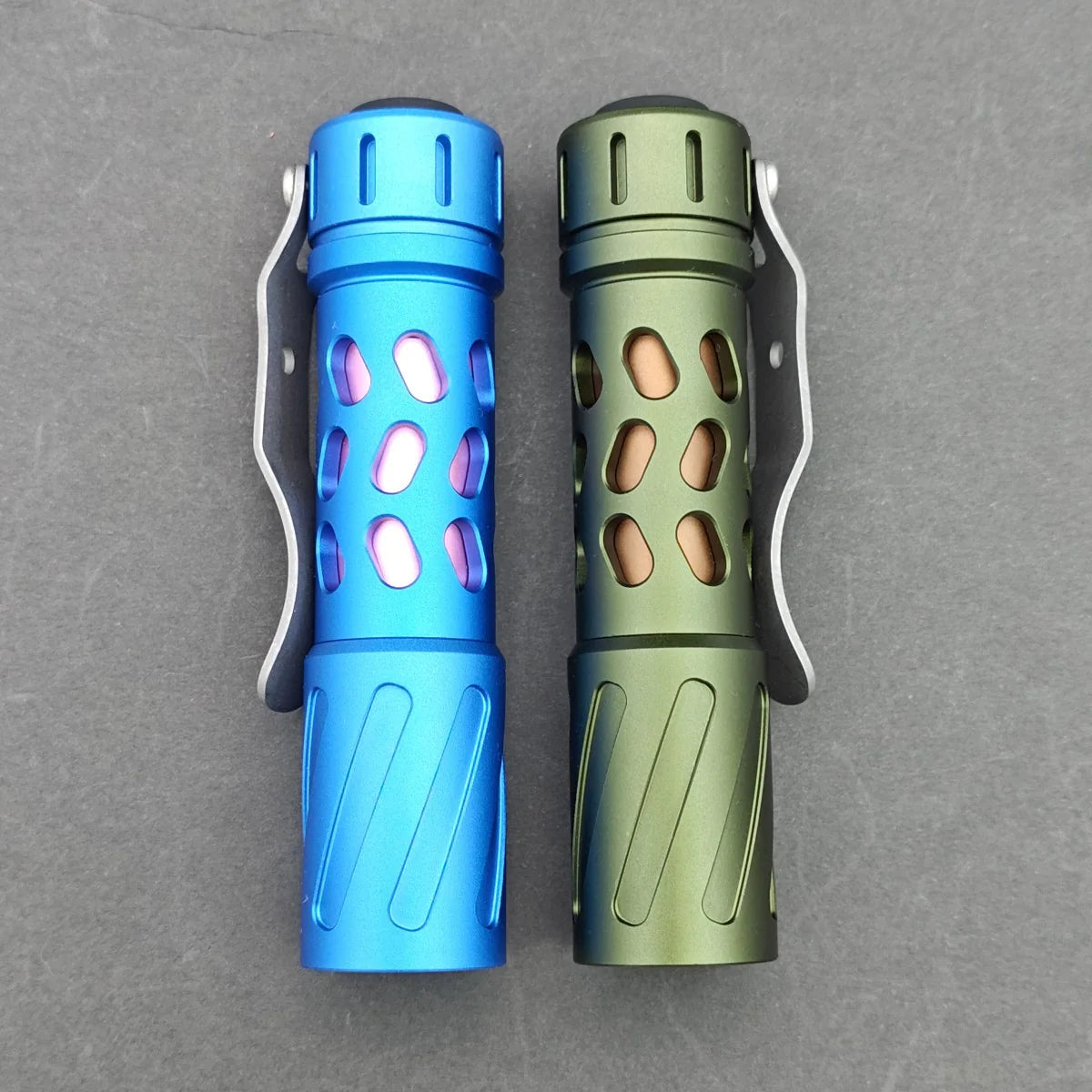 ReyLight x CDC Crusader, Blue aluminum