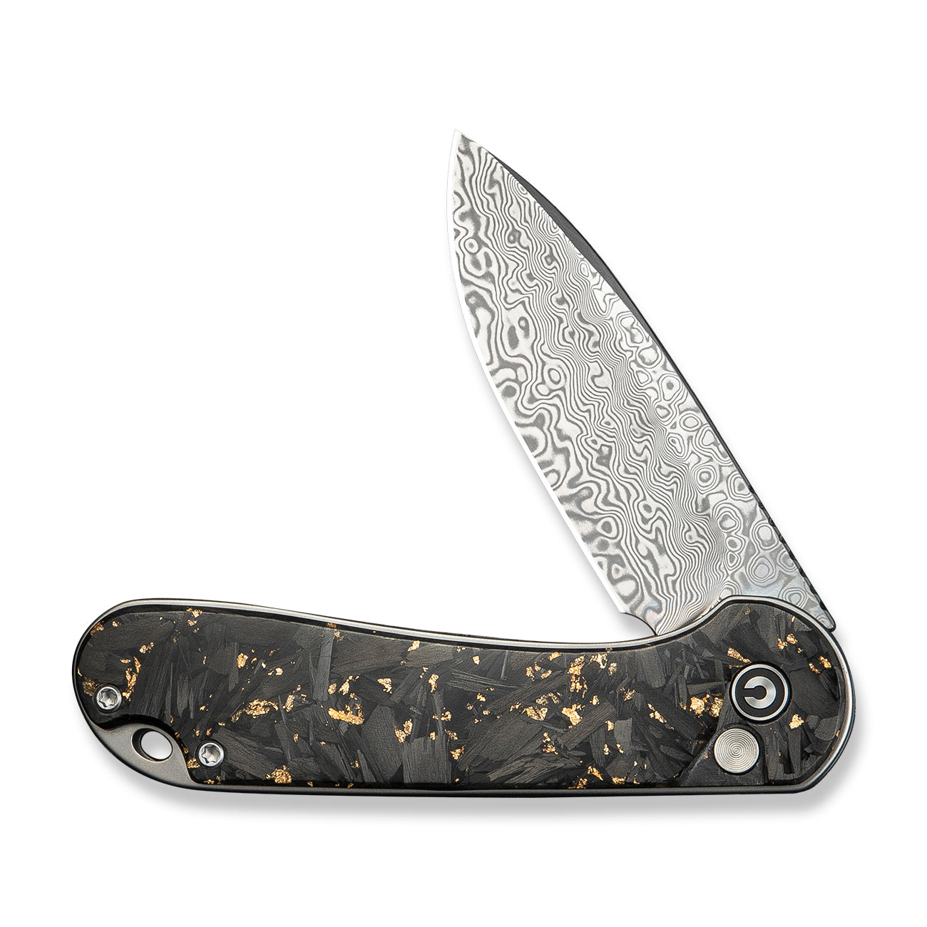 Civivi Button Lock Elementum II, Carbon Fiber