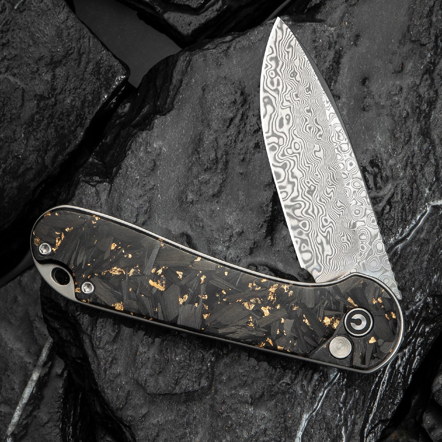 Civivi Button Lock Elementum II, Carbon Fiber
