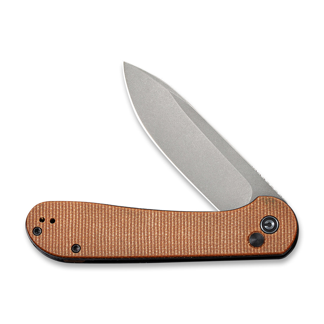 Civivi Button Lock Elementum, Brown Micarta