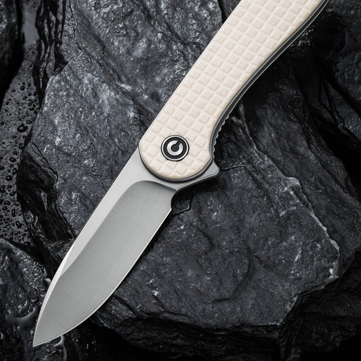 Civivi Elementum, Frag Patterned Ivory