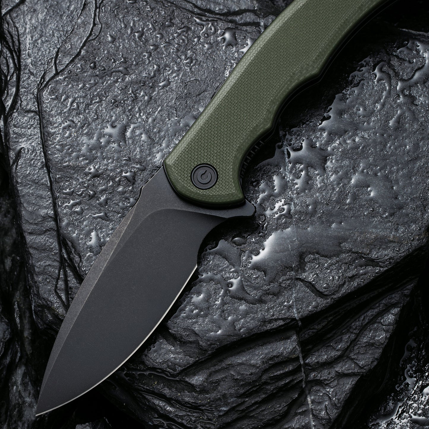 Civivi Mini Praxis G10 Handle, OD Green