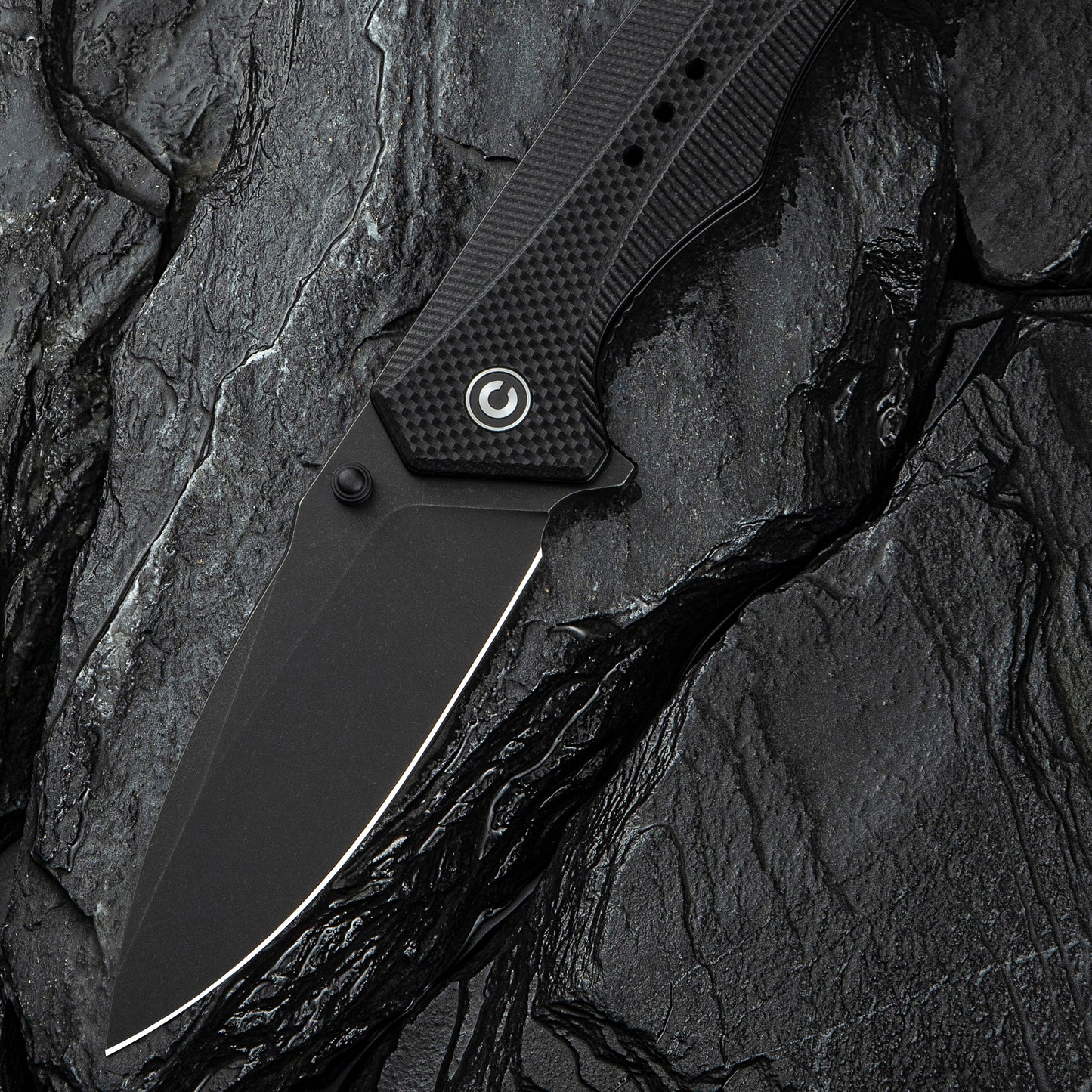 Civivi Photonix & Thumb Stud Knife G10 Handle, Black