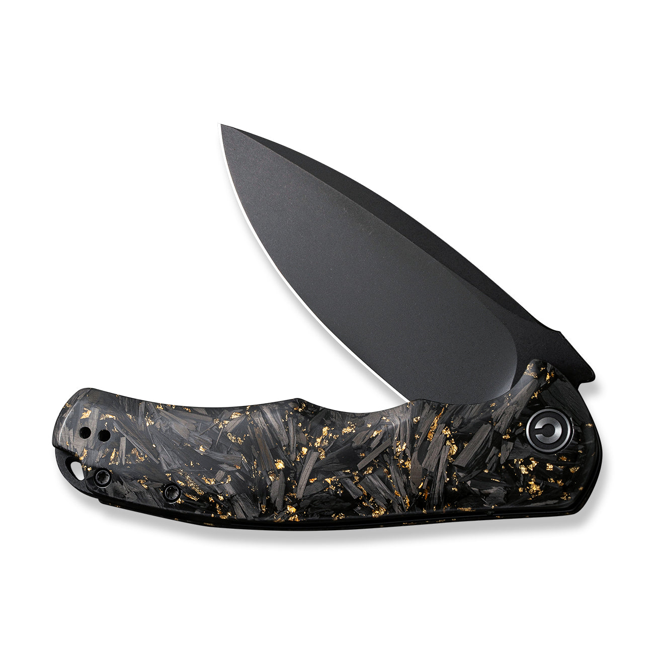 Civivi Praxis Shredded Carbon Fiber / Gold