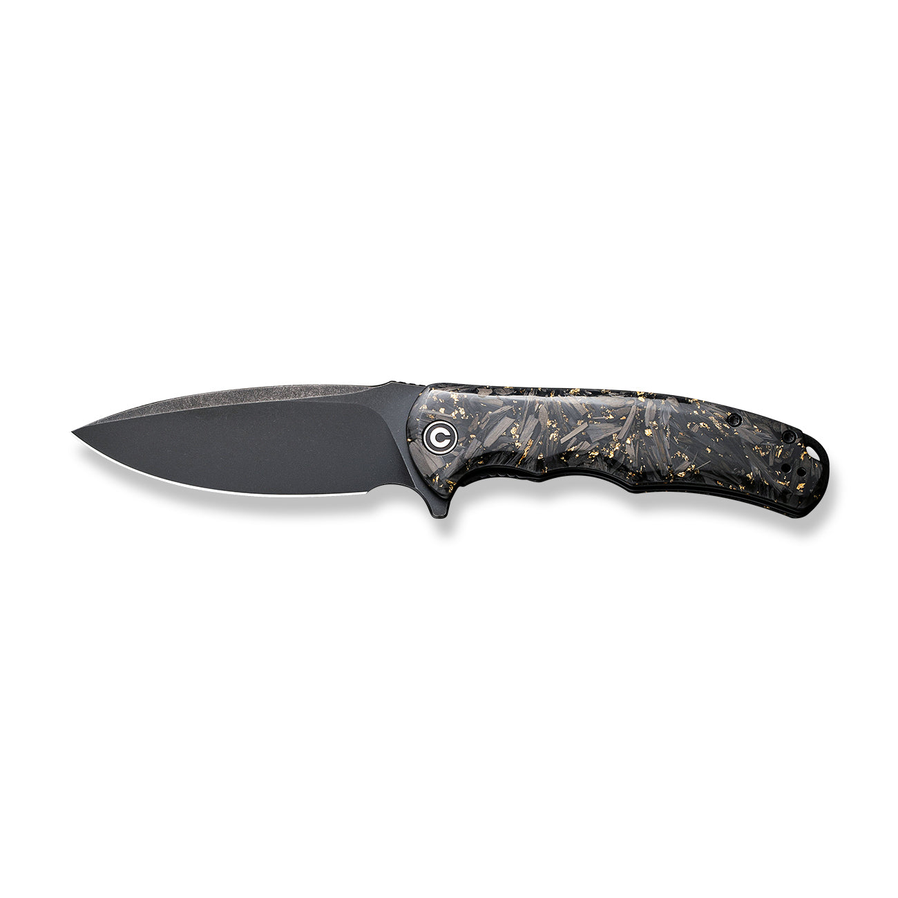 Civivi Praxis Shredded Carbon Fiber / Gold