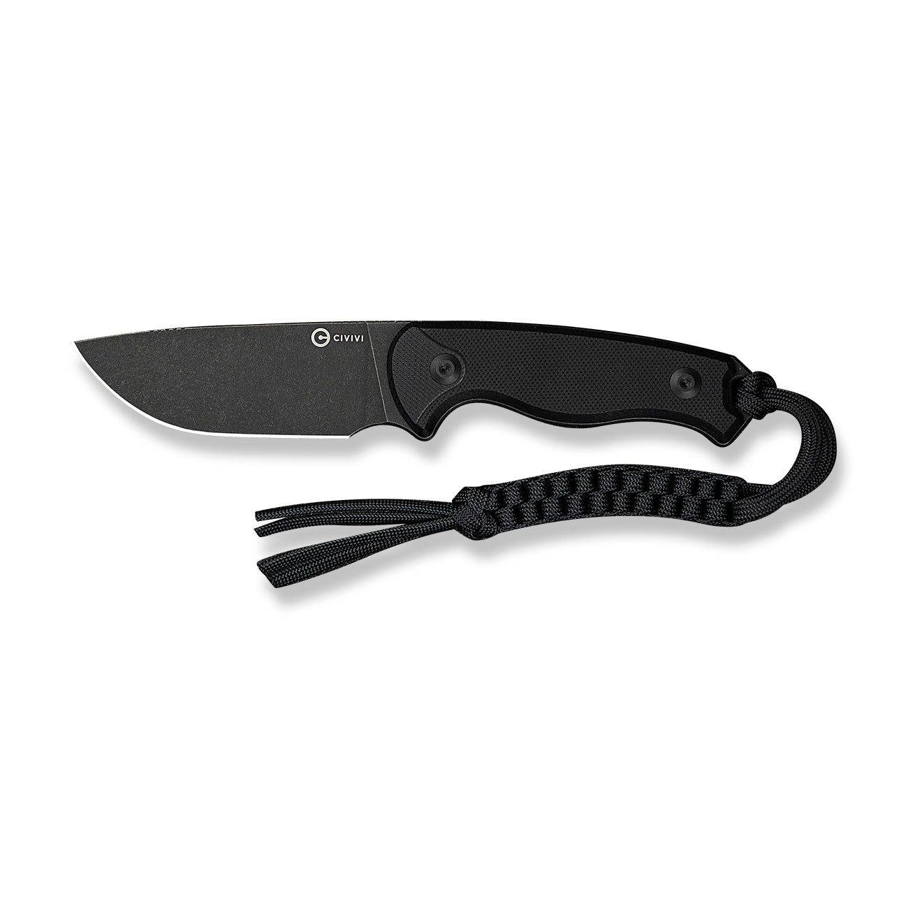 Civivi Timberbark Fixed Blade Black G10 / Black Stonewashed