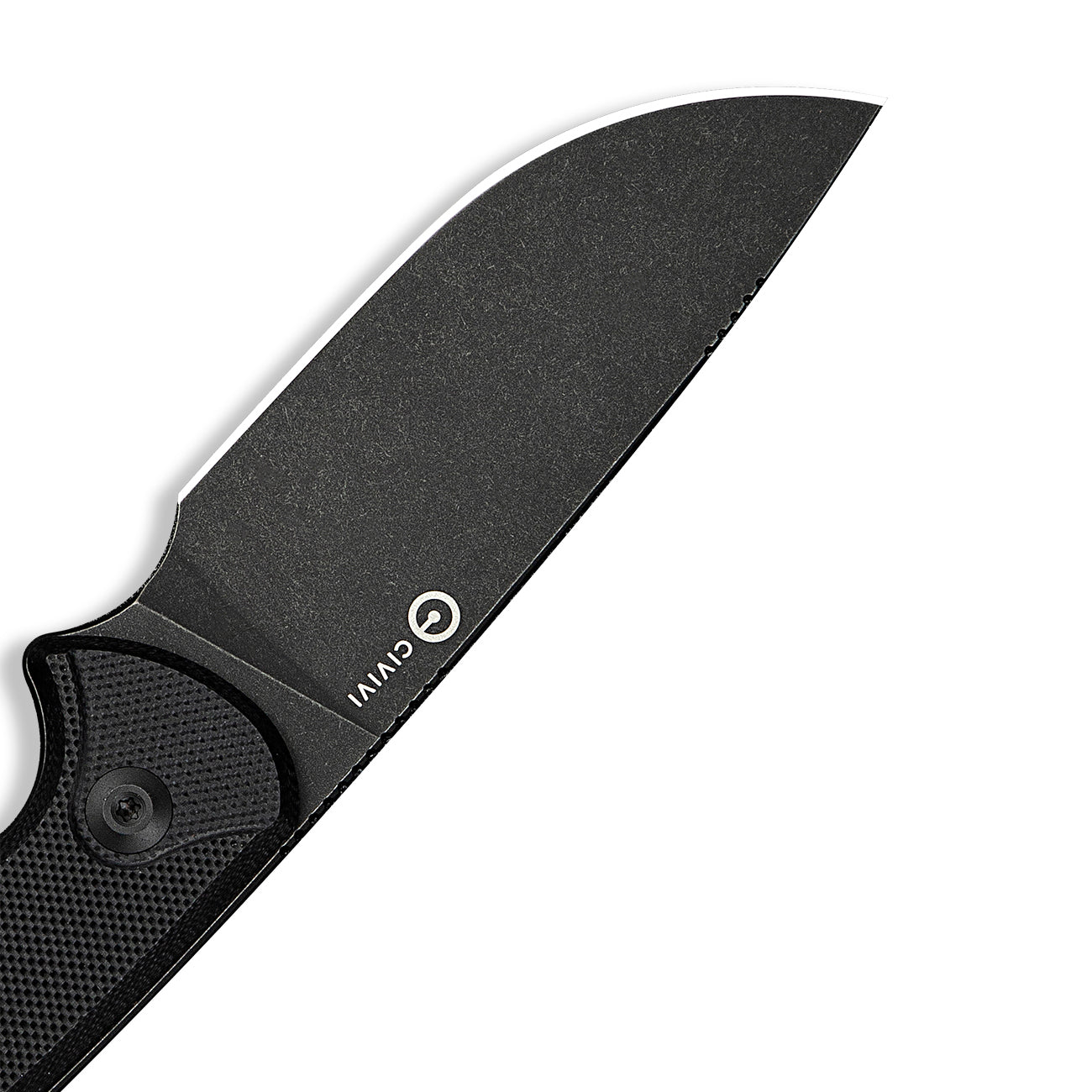 Civivi Timberbark Fixed Blade Black G10 / Black Stonewashed