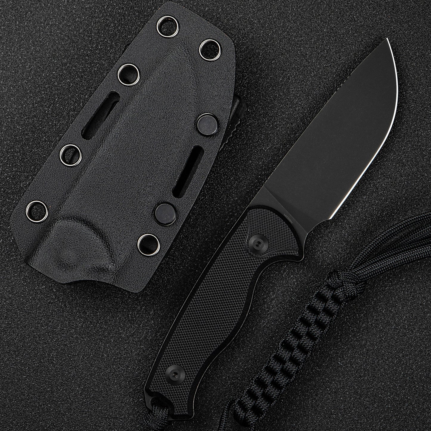 Civivi Timberbark Fixed Blade Black G10 / Black Stonewashed