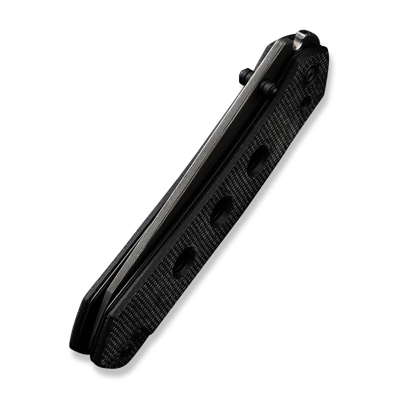 Civivi Vision FG Micarta Handle Damascus Blade, Black