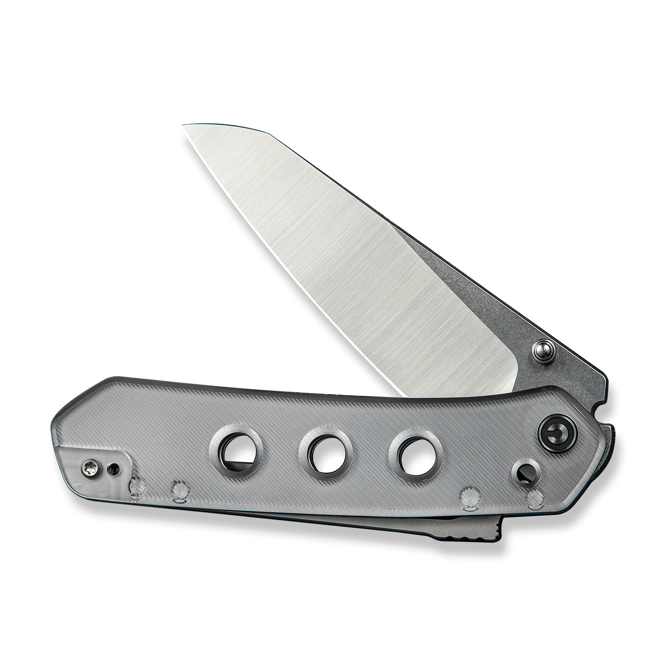Civivi Vision FG Polished Lexan Handle, Clear