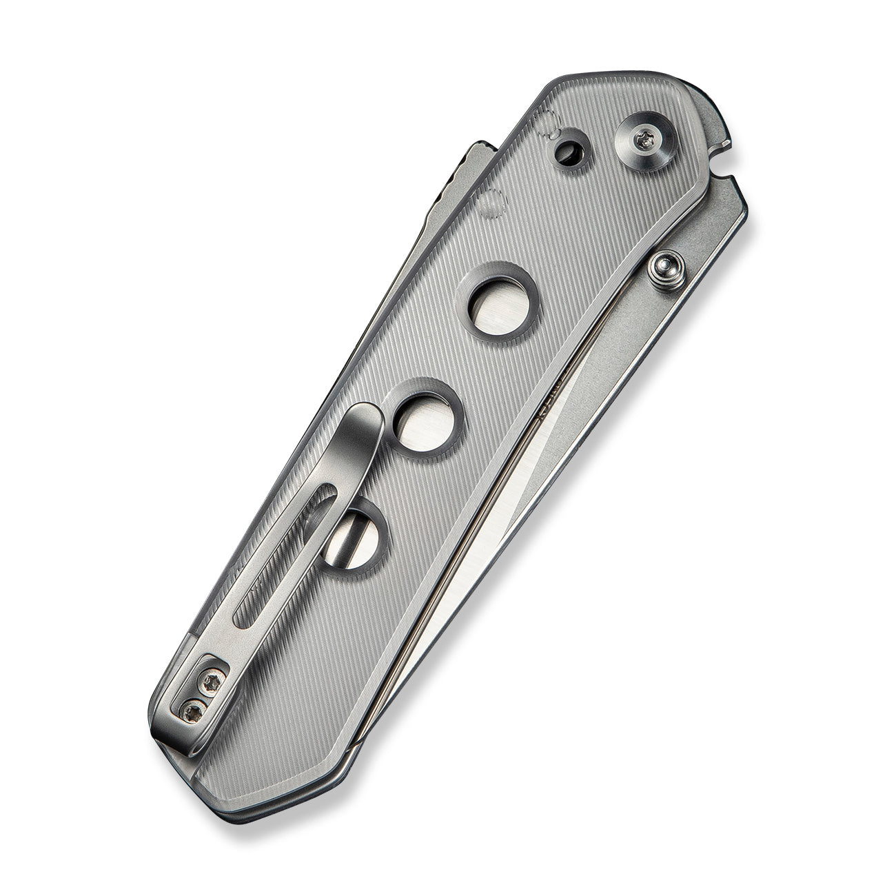 Civivi Vision FG Polished Lexan Handle, Clear