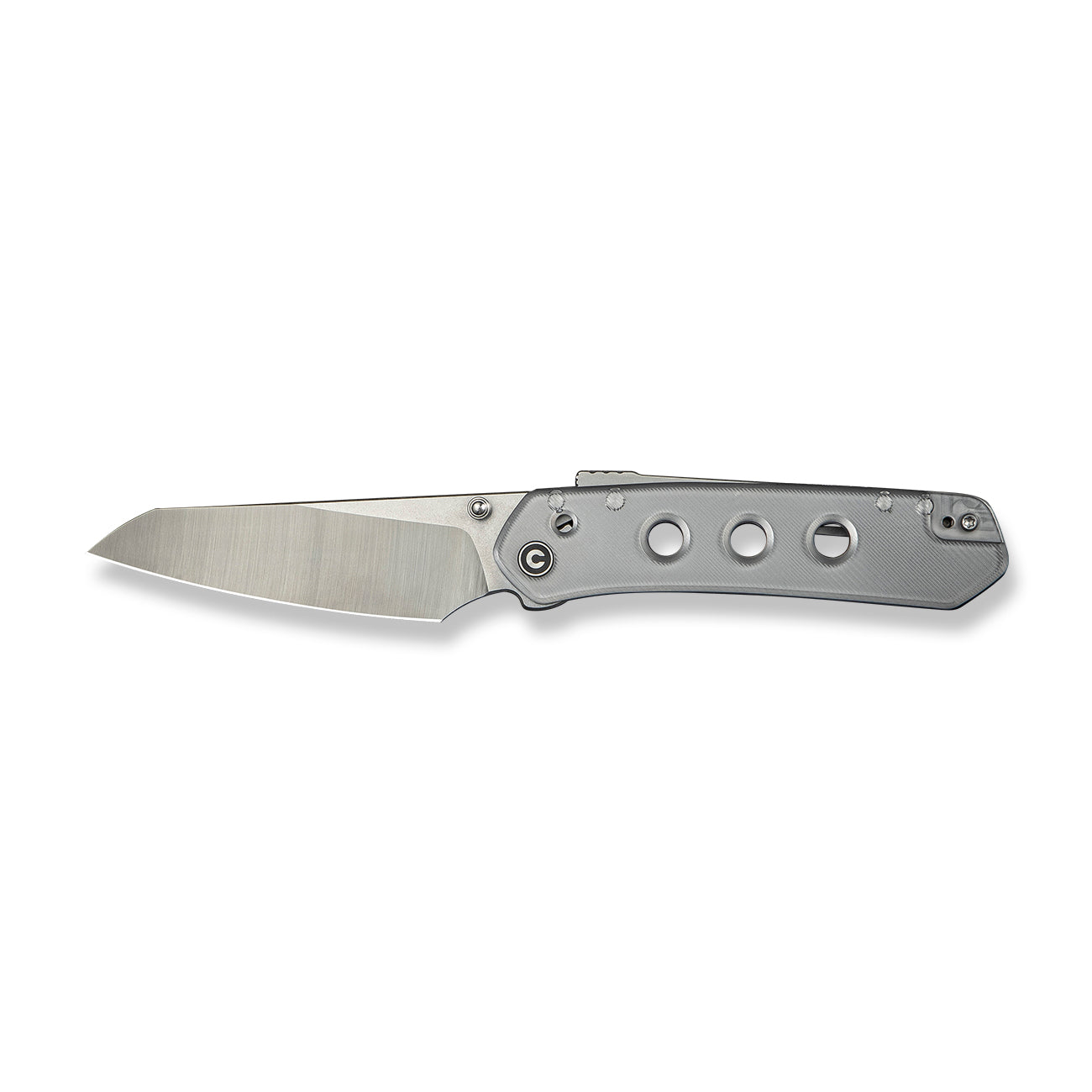 Civivi Vision FG Polished Lexan Handle, Clear