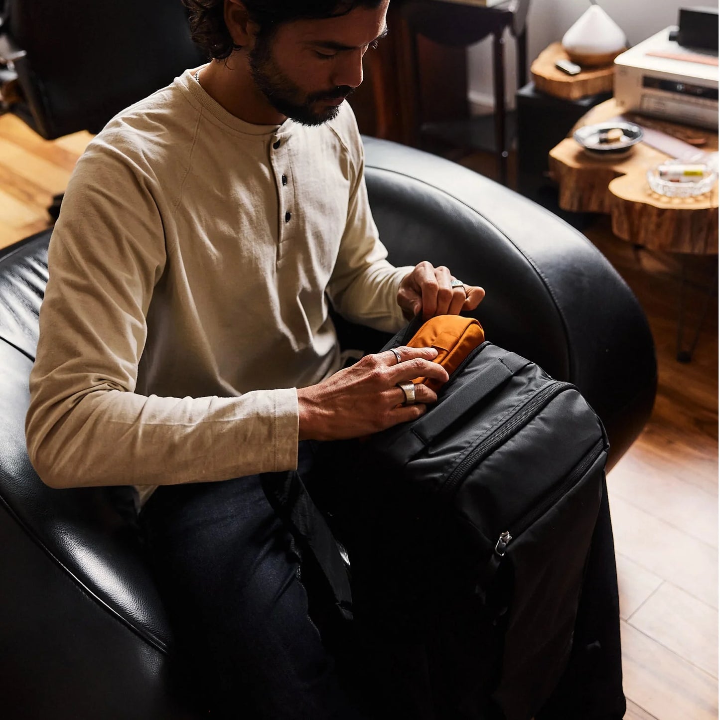 EVERGOODS Civic Access Pouch 0.5L, Burnt Orange