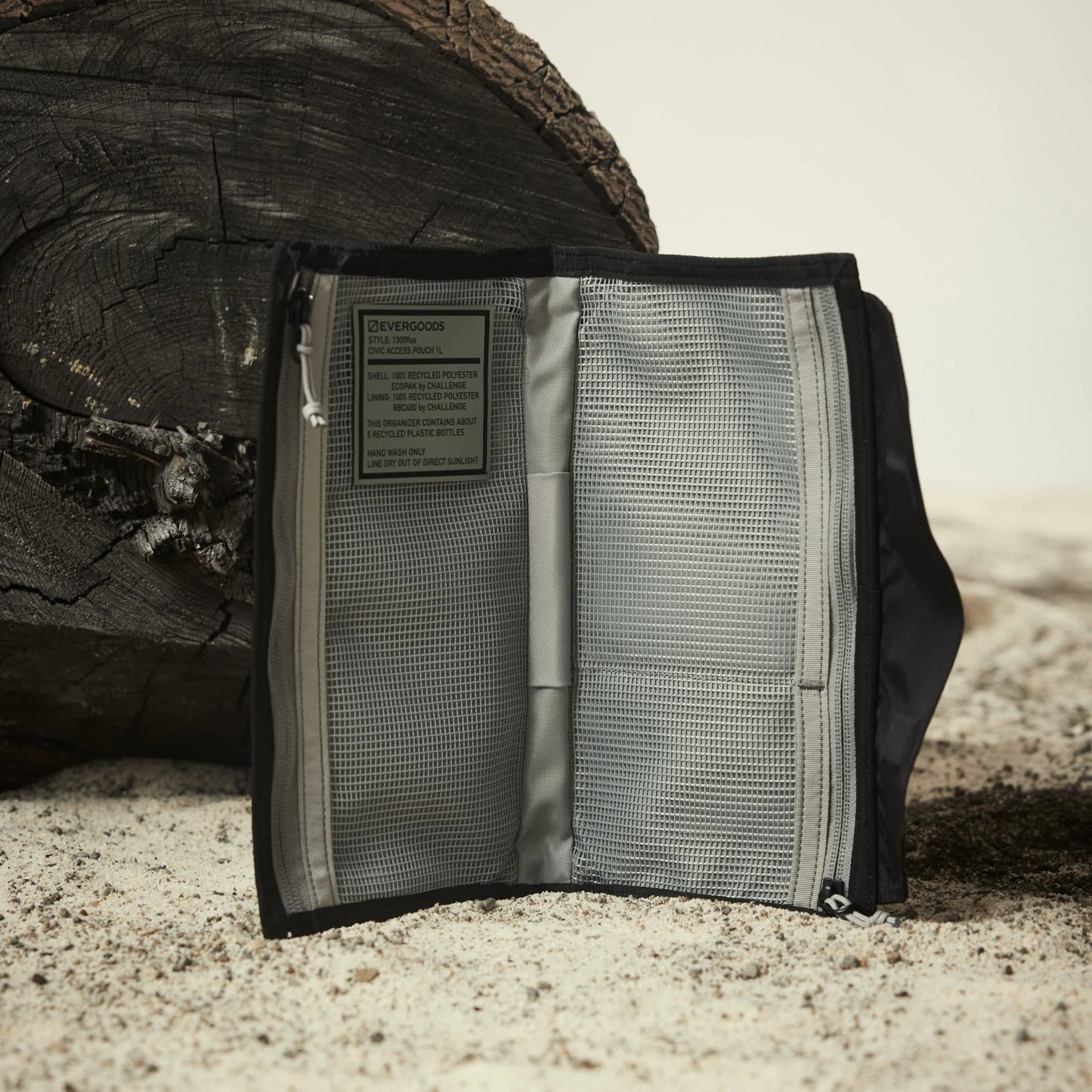 EVERGOODS Civic Access Pouch Ecopak 1L, Black
