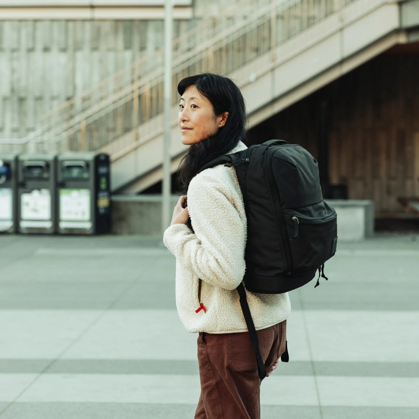 EVERGOODS Bookbag 22L, Solution Dyed Black