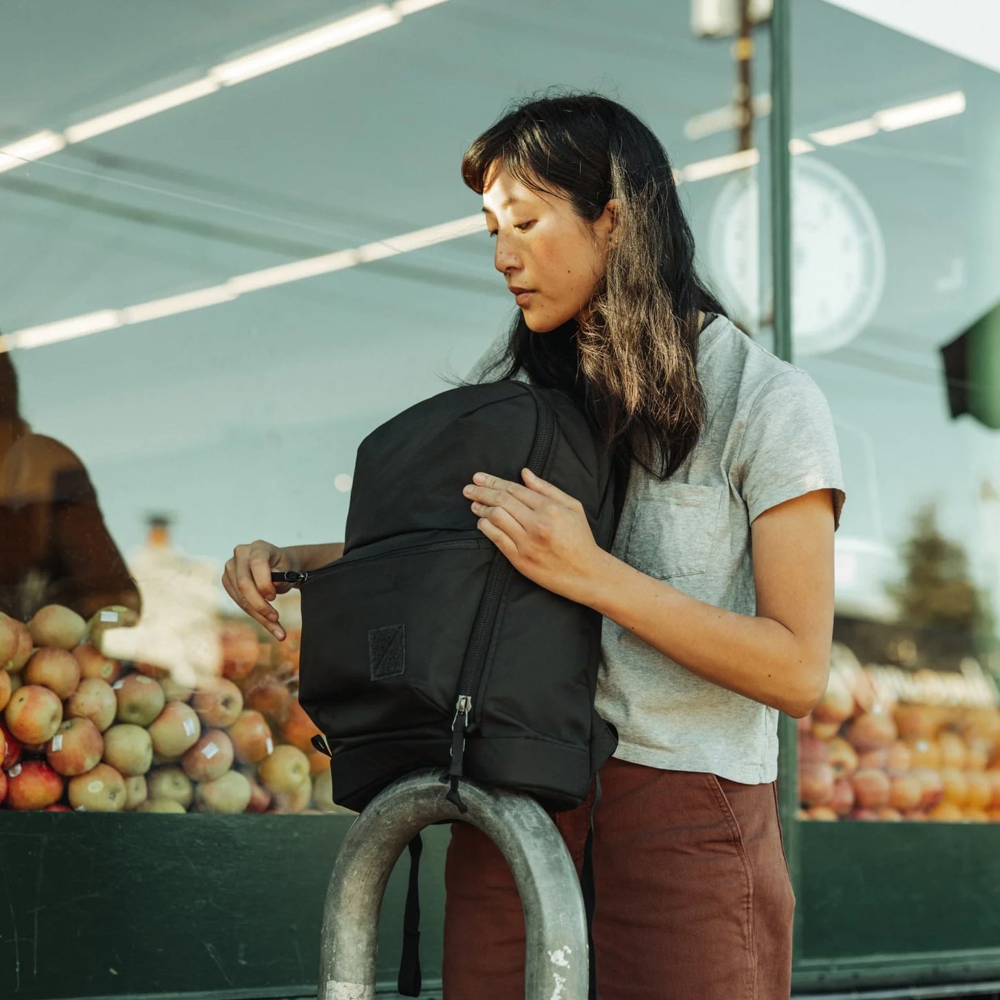 EVERGOODS Bookbag 22L, Solution Dyed Black
