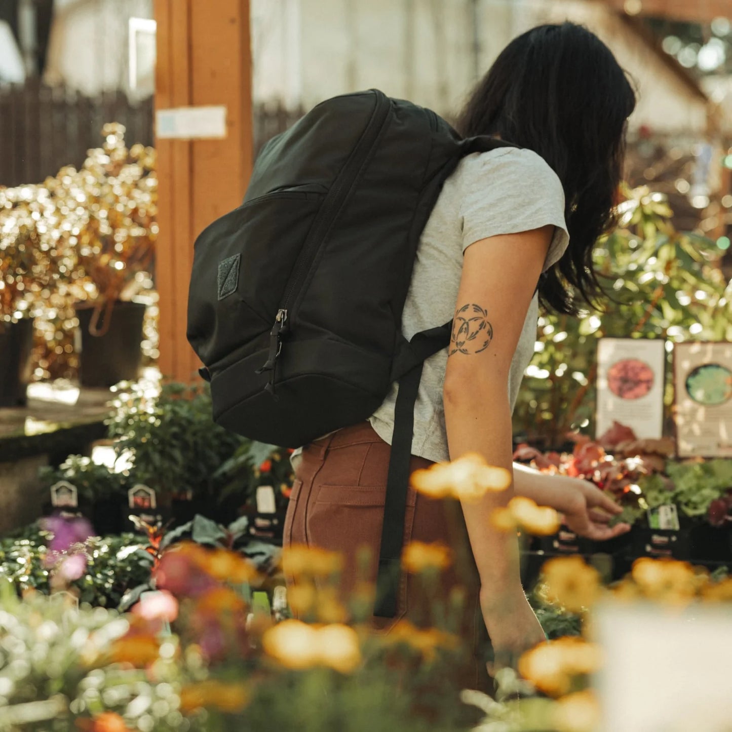 EVERGOODS Bookbag 22L, Solution Dyed Black