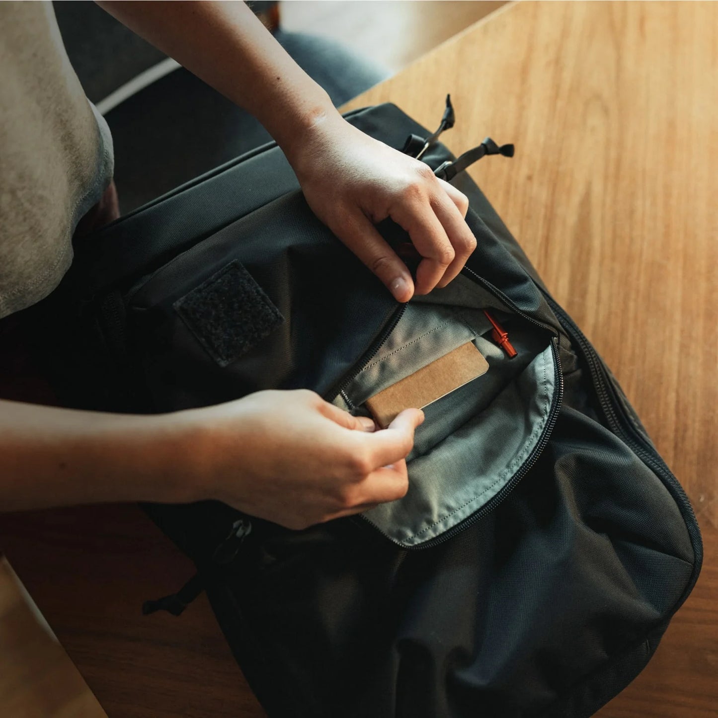 EVERGOODS Bookbag 22L, Solution Dyed Black