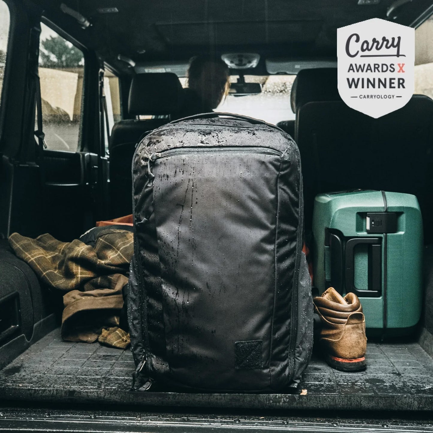 EVERGOODS Civic Travel Bag 35L, Solution Black