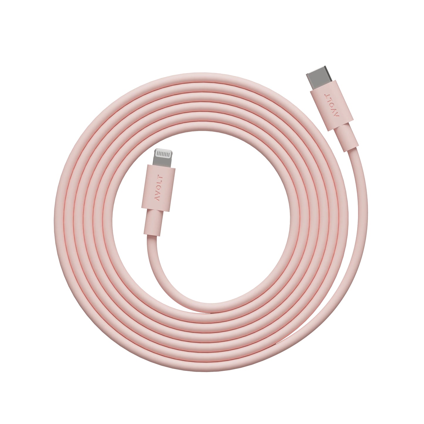 Avolt Cable 1 Ladekabel (USB-C til Lightning), 2m