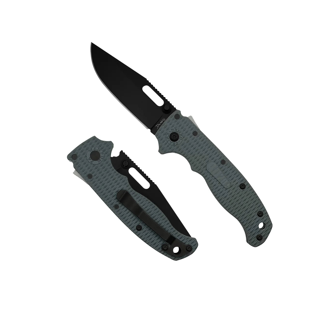 Demko Knives AD20.5 - D2 - DLC, Clip
