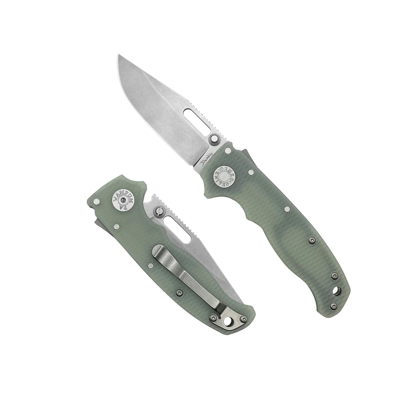 Demko Knives AD20.5 - S35VN - Natural G10, Clip