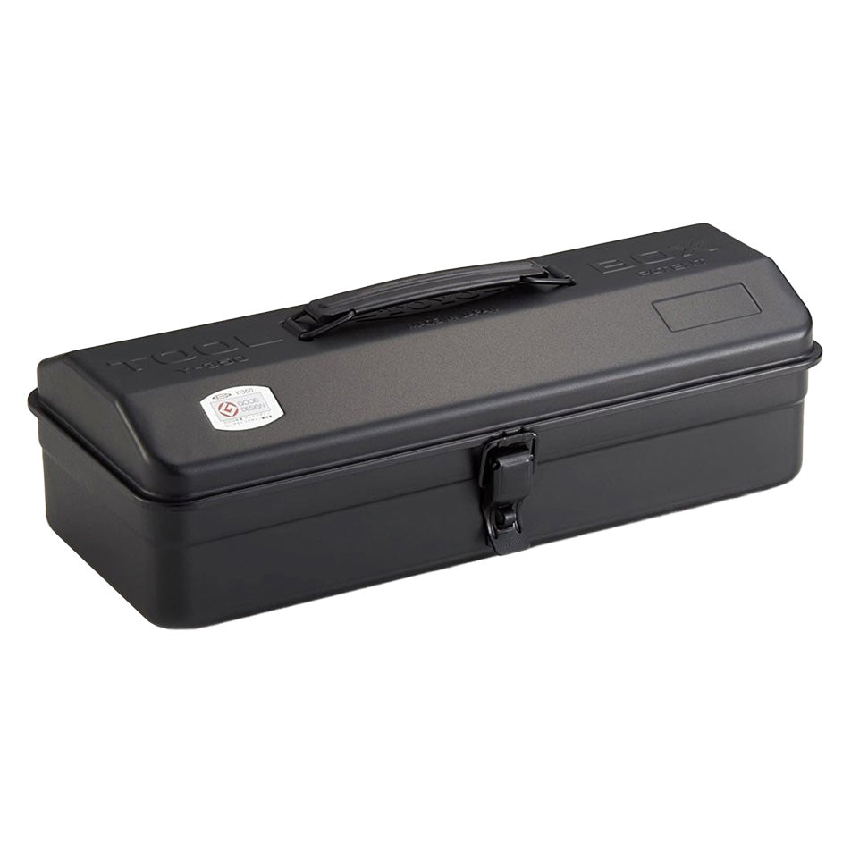 TOYO STEEL Camber-top Toolbox Y-350 BK, Black