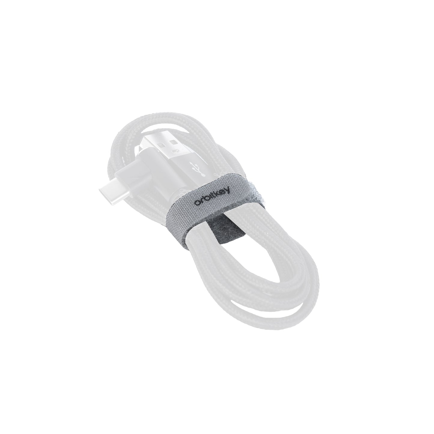 Orbitkey Reusable Cable Tie - Pack of 6, Ash