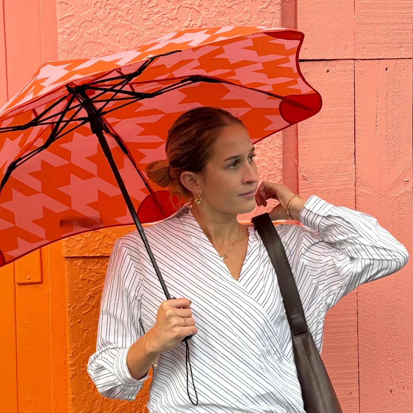 Blunt Umbrella Metro Limited Edition, Houndstooth Candy