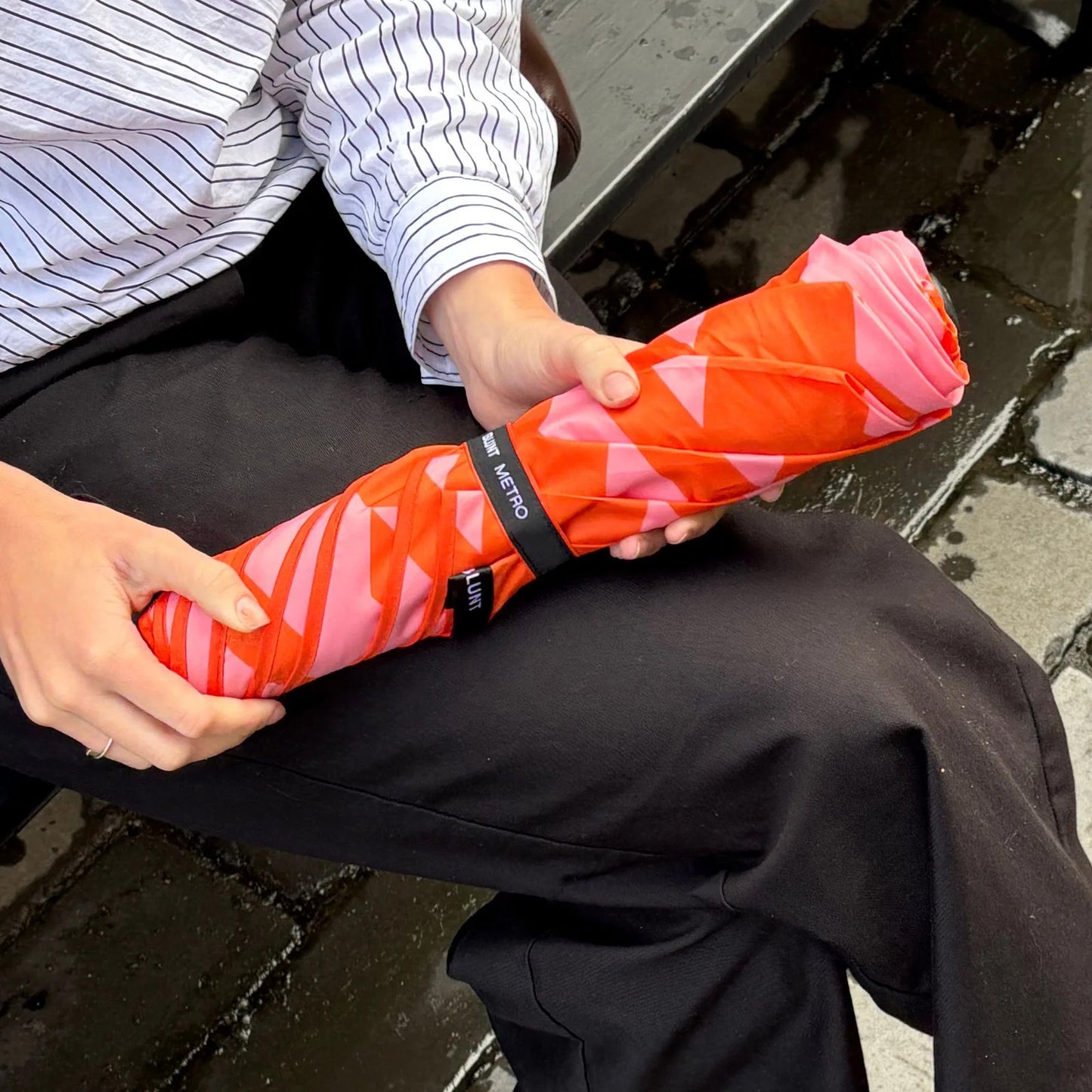 Blunt Umbrella Metro Limited Edition, Houndstooth Candy