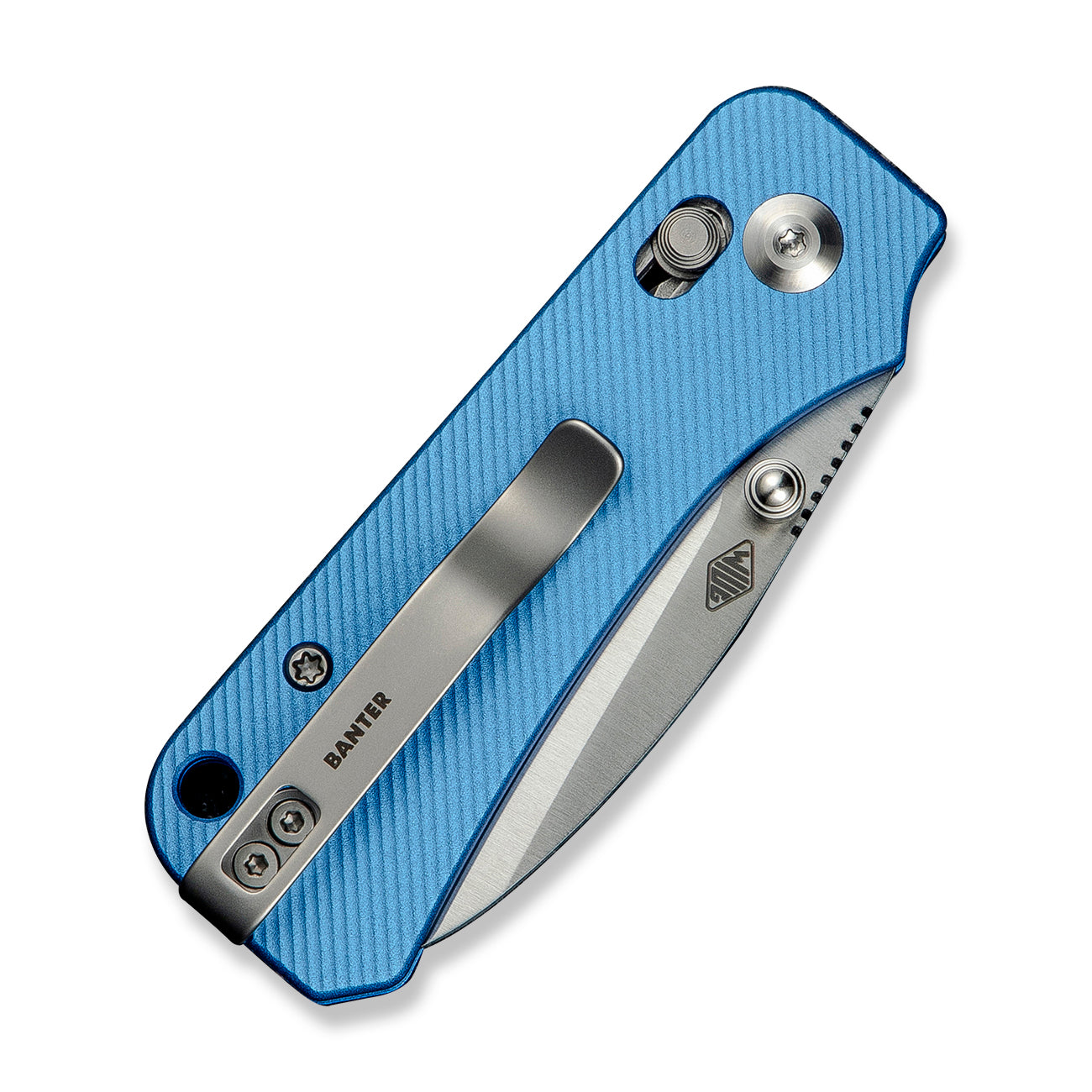 Civivi Baby Banter 2, Blue Aluminum/Satin Finished