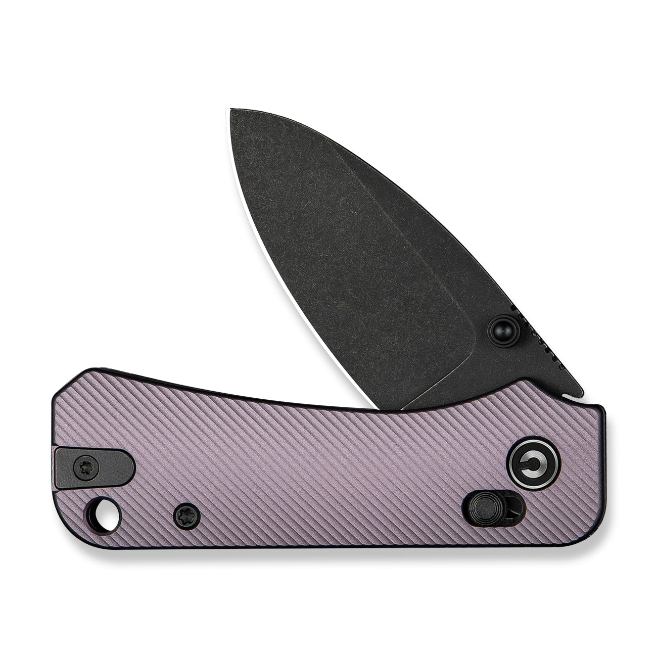 Civivi Baby Banter 2, Purple Aluminum/Black Stonewashed