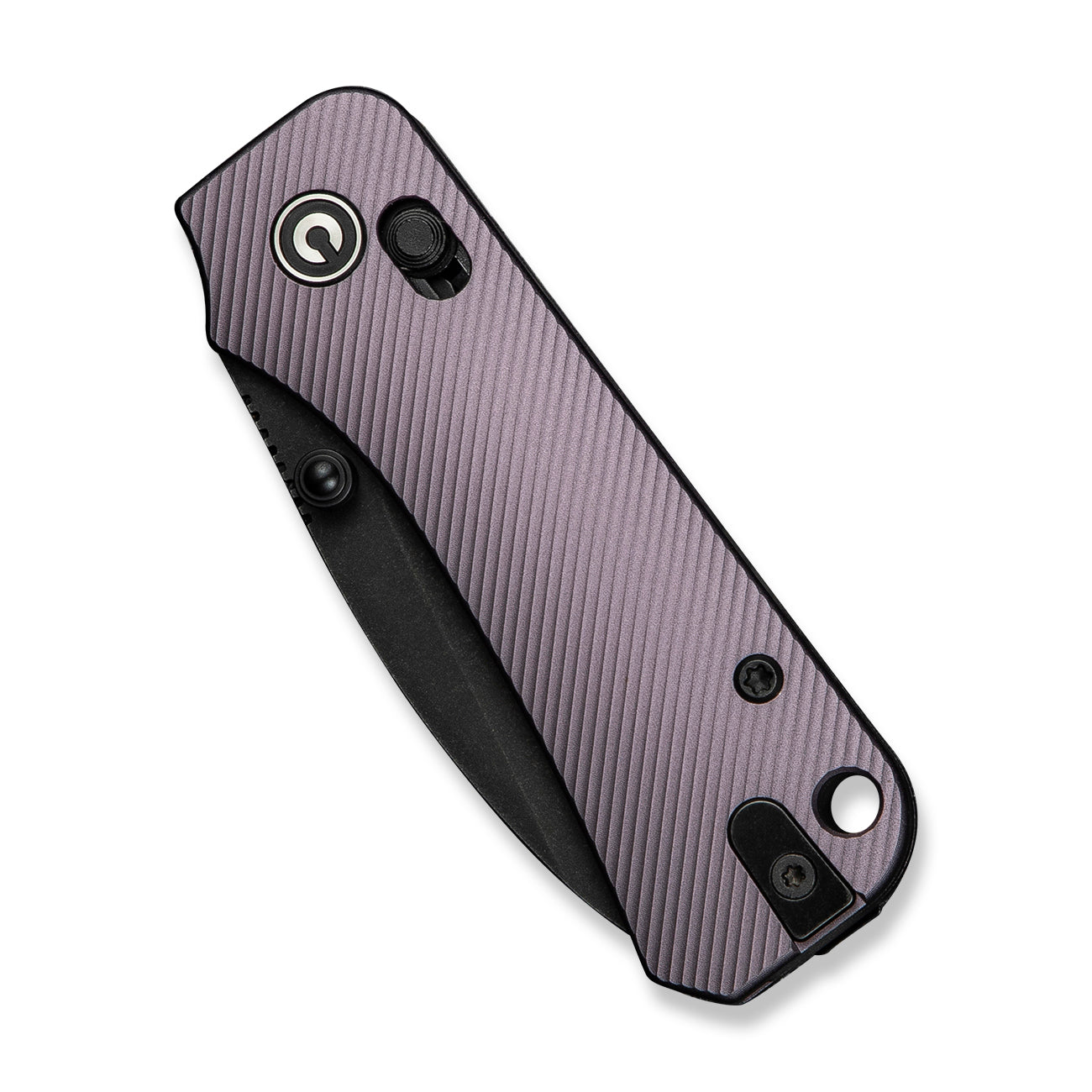 Civivi Baby Banter 2, Purple Aluminum/Black Stonewashed