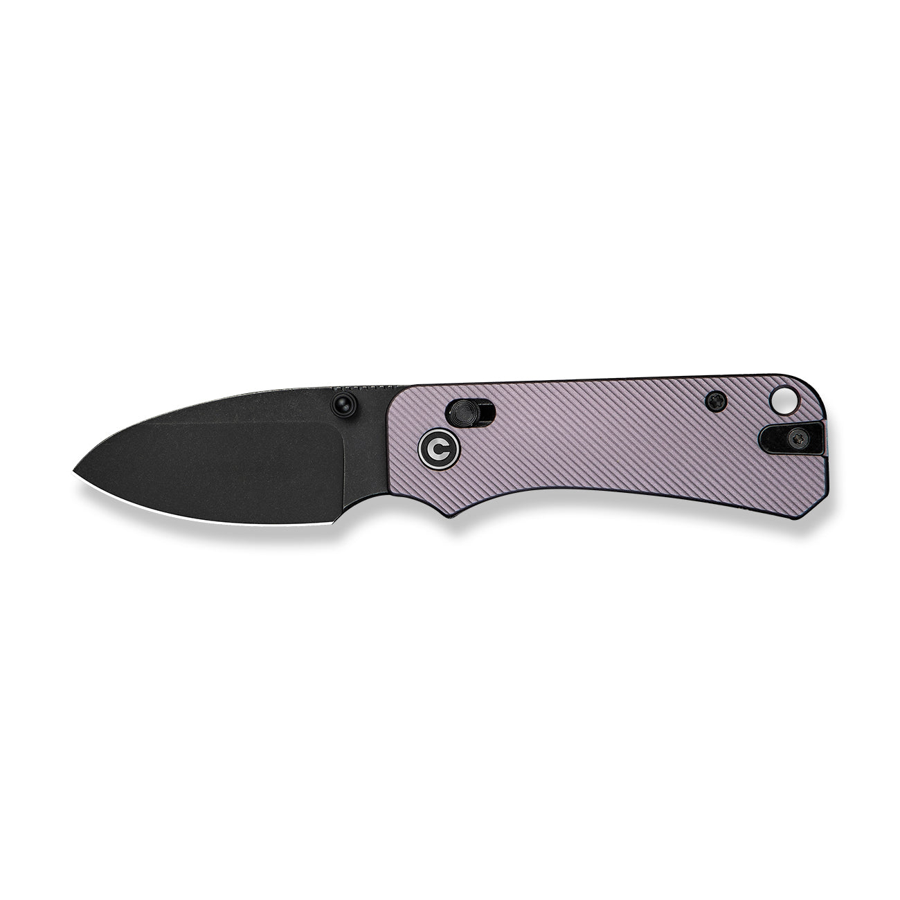 Civivi Baby Banter 2, Purple Aluminum/Black Stonewashed