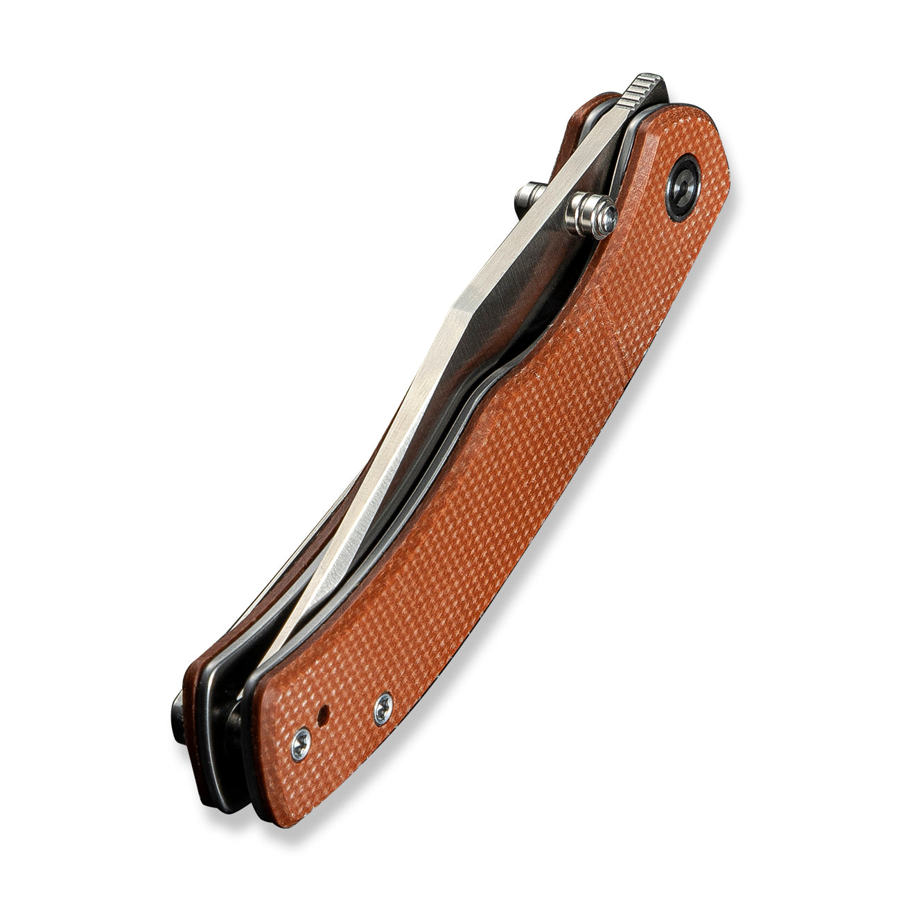 Civivi Clingman, Brown Micarta / Satin Finished