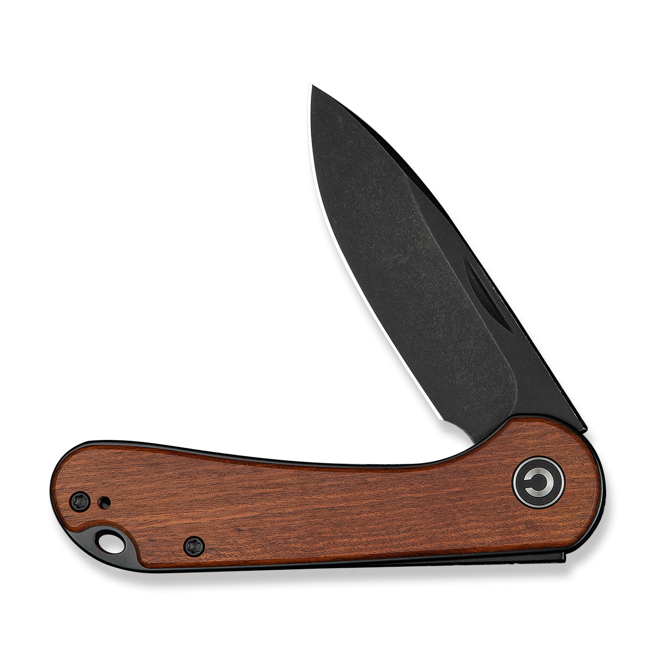 Civivi Elementum Slip Joint, Guibourtia Wood / Black Stonewashed